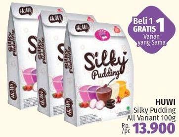 Promo Harga HUWI Silky Pudding All Variants 100 gr - LotteMart