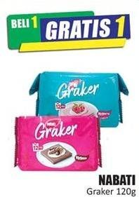 Promo Harga NABATI Graker Graham Crackers 120 gr - Hari Hari