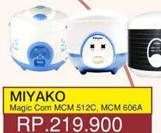 Promo Harga MIYAKO Magic Com MCM 512C  - Yogya