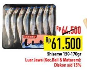 Promo Harga Ikan Shisamo 150 gr - Hypermart