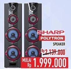 Promo Harga SHARP/ POLYTRON Speaker  - Hypermart