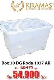 Promo Harga CLARIS Box Container + Roda 1037 AR  - Hari Hari
