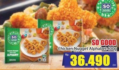 Promo Harga SO GOOD Chicken Nugget 400 gr - Hari Hari
