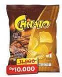 Promo Harga Chitato Snack Potato Chips Ayam Bumbu Spicy Chicken, Sapi Panggang Beef Barbeque, Keju, Mi Goreng, Potato Spicy Griller Beef 68 gr - Alfamart