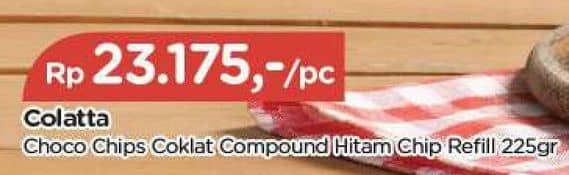 Promo Harga Colatta Choco Chips 150 gr - TIP TOP