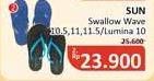 Promo Harga Sun Swallow Sandal Jepit 10, 10.5, 11.5, Non Classic 11  - Alfamidi