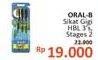Promo Harga Oral B Toothbrush Easy Clean Herbal Soft 3 pcs - Alfamidi