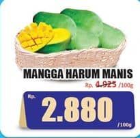 Promo Harga Mangga Harum Manis per 100 gr - Hari Hari