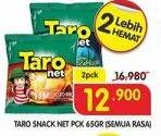Promo Harga TARO Net All Variants per 2 bungkus 65 gr - Superindo
