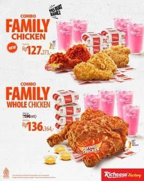 Promo Harga Combo Family Chicken  - Richeese Factory