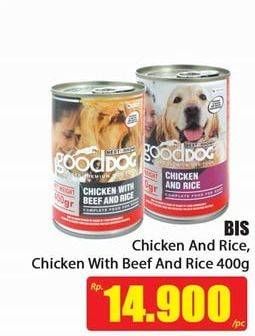 Promo Harga BIS Gooddog Chicken Rice, Chicken With Beef Rice 400 gr - Hari Hari