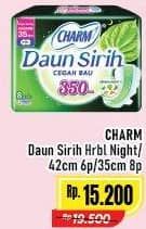 Promo Harga Charm Daun Sirih + Herbal Wing 42cm, Wing 35cm 6 pcs - Alfamart