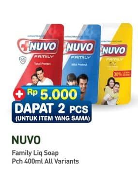 Promo Harga Nuvo Body Wash All Variants 450 ml - Hypermart