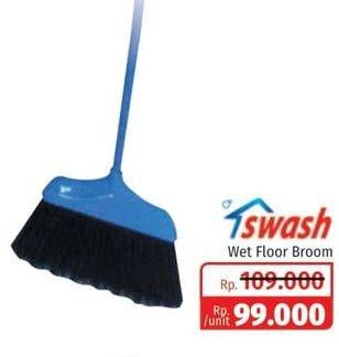 Promo Harga SWASH Wet Floor Broom  - Lotte Grosir