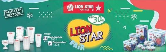 Promo Harga LION STAR Perlengkapan Rumah Tangga Plastik  - Hari Hari