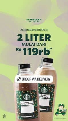 Promo Harga Create Moment to Share  - Starbucks