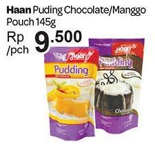Promo Harga HAAN Pudding Chocolate, Mango 145 gr - Carrefour