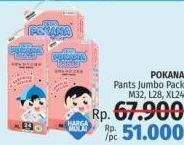 Promo Harga Pokana Baby Pants M32, L28, XL24 24 pcs - LotteMart