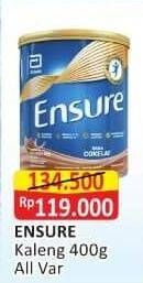 Promo Harga ENSURE Nutrition Powder FOS All Variants 400 gr - Alfamart