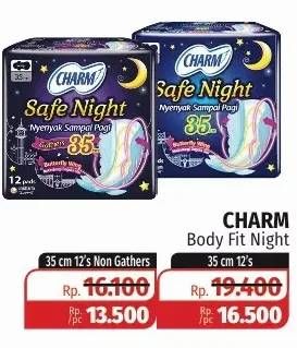 Promo Harga Charm Safe Night Wing 35cm 12 pcs - Lotte Grosir