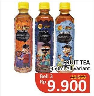 Promo Harga SOSRO Fruit Tea All Variants per 3 botol 350 ml - Alfamidi