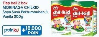 Promo Harga MORINAGA Chil Kid Soya Vanila 300 gr - Indomaret