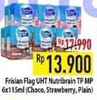 Promo Harga Frisian Flag Susu UHT Kid Chocolate, Strawberry 115 ml - Hypermart