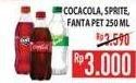 COCA COLA/FANTA/SPRITE 250ml