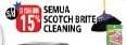 Promo Harga 3M SCOTCH BRITE Alat Kebersihan  - Hypermart