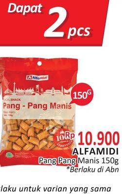 Promo Harga ALFAMIDI Pang-Pang Manis 150 gr - Alfamidi