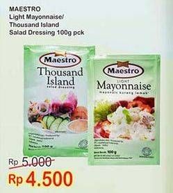 Promo Harga Mayonnaise/Salad Dressing 100gr  - Indomaret