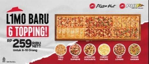 Promo Harga Pizza Hut L1mo Pizza  - Pizza Hut