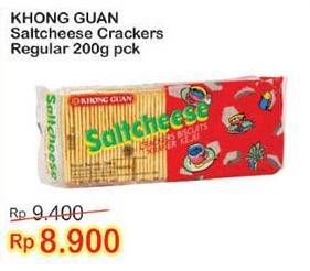 Promo Harga KHONG GUAN Saltcheese Regular 200 gr - Indomaret