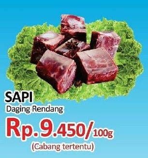 Promo Harga Daging Rendang Sapi per 100 gr - Yogya