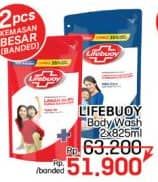 Promo Harga Lifebuoy Body Wash 900 ml - LotteMart