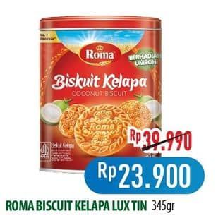 Promo Harga Roma Biskuit Kelapa 345 gr - Hypermart