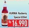Promo Harga KURNIA Sirup Raspberry 630 ml - Hypermart