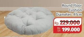 Promo Harga BETTER SLEEP Golden Small Round Floor Cushion D 97cm  - Lotte Grosir