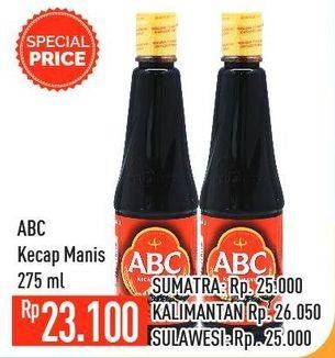 Promo Harga ABC Kecap Manis 275 ml - Hypermart