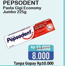 Promo Harga PEPSODENT Pasta Gigi Pencegah Gigi Berlubang White 225 gr - Alfamart