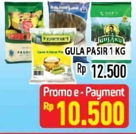 Promo Harga ANEKA GULA PASIR All Variants 1 kg - Hypermart