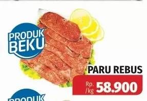 Promo Harga Paru Sapi Rebus  - Lotte Grosir