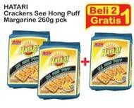 Promo Harga ASIA HATARI See Hong Puff Margarine per 2 bungkus 260 gr - Indomaret