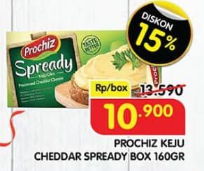 Promo Harga Prochiz Spready 160 gr - Superindo