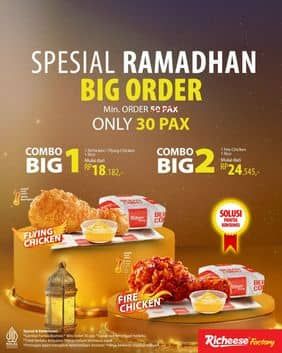 Promo Harga Spesial Ramadhan Big Order  - Richeese Factory