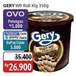 Promo Harga Gery Wafer Roll 380 gr - Alfamidi