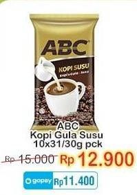 Promo Harga ABC Kopi Susu per 10 sachet 30 gr - Indomaret