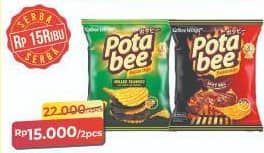 Promo Harga Potabee Snack Potato Chips Grilled Seaweed, BBQ Beef, Ayam Bakar, Wagyu Beef Steak, Spicy BBQ 68 gr - Alfamart