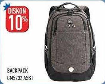 Promo Harga Backpack GM5232 Assorted  - Hypermart