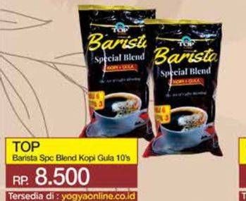 Promo Harga Top Coffee Barista Special Blend per 10 pcs 25 gr - Yogya